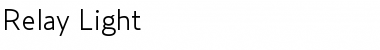 Download Relay-Light Font Download Relay-Light Font