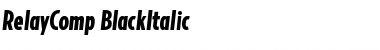 Download RelayComp-BlackItalic Font Download RelayComp-BlackItalic Font