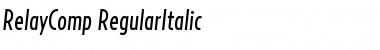 Download RelayComp-RegularItalic Font Download RelayComp-RegularItalic Font