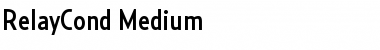 Download RelayCond-Medium Font Download RelayCond-Medium Font