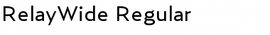 Download RelayWide-Regular Font Download RelayWide-Regular Font