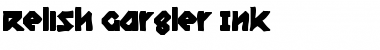 Download Relish Gargler Ink Font Download Relish Gargler Ink Font