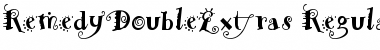 Download RemedyDoubleExtras Font Download RemedyDoubleExtras Font