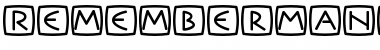 Download RememberManhattan Font Download RememberManhattan Font