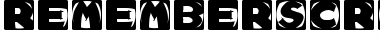 Download RememberScribbledInvers Font Download RememberScribbledInvers Font