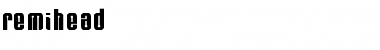 Download RemiHead Font Download RemiHead Font