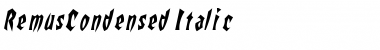 Download RemusCondensed Font Download RemusCondensed Font