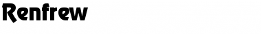 Download Renfrew Font Download Renfrew Font