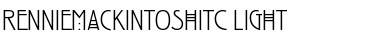 Download RennieMackintoshITC-Light Font Download RennieMackintoshITC-Light Font