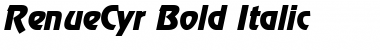 Download RenueCyr Font Download RenueCyr Font