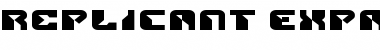 Download Replicant Expanded Font Download Replicant Expanded Font