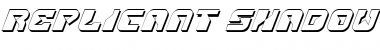 Download Replicant Shadow Italic Font Download Replicant Shadow Italic Font