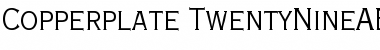 Download Copperplate-TwentyNineAB Font Download Copperplate-TwentyNineAB Font