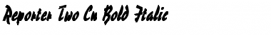 Download Reporter-Two Cn BI Font Download Reporter-Two Cn BI Font