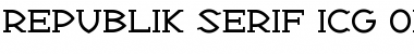 Download Republik Serif ICG Font Download Republik Serif ICG Font