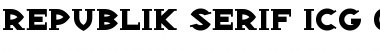 Download Republik Serif ICG 02 Font Download Republik Serif ICG 02 Font