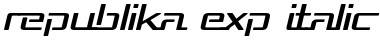 Download Republika Exp Font Download Republika Exp Font