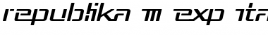 Download Republika III Exp Font Download Republika III Exp Font