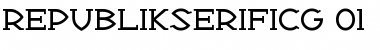 Download RepublikSerifICG Font Download RepublikSerifICG Font