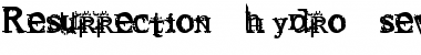 Download Resurrection hydro.seven.four Font Download Resurrection hydro.seven.four Font