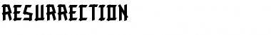 Download Resurrection Font Download Resurrection Font