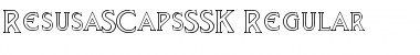 Download ResusaSCapsSSK Font Download ResusaSCapsSSK Font