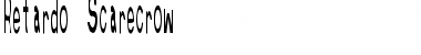 Download Retardo Scarecrow Font Download Retardo Scarecrow Font