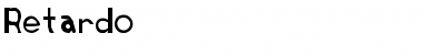 Download Retardo Font Download Retardo Font