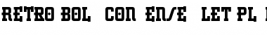 Download Retro Bold Condensed LET Font Download Retro Bold Condensed LET Font