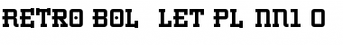 Download Retro Bold LET Font Download Retro Bold LET Font