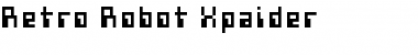 Download Retro Robot Xpaider Font Download Retro Robot Xpaider Font