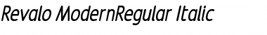 Download Revalo ModernRegular Italic Font Download Revalo ModernRegular Italic Font