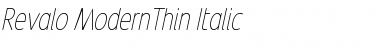 Download Revalo ModernThin Italic Font Download Revalo ModernThin Italic Font