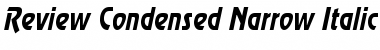 Download Review Condensed Narrow Font Download Review Condensed Narrow Font