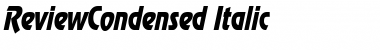 Download ReviewCondensed Font Download ReviewCondensed Font