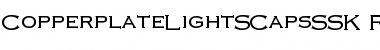 Download CopperplateLightSCapsSSK Font Download CopperplateLightSCapsSSK Font