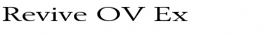 Download Revive OV Ex Font Download Revive OV Ex Font