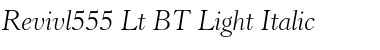 Download Revivl555 Lt BT Font Download Revivl555 Lt BT Font