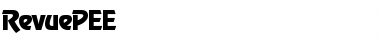 Download RevuePEE Font Download RevuePEE Font