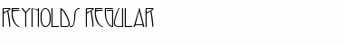 Download Reynolds Font Download Reynolds Font