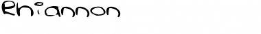 Download Rhiannon Font Download Rhiannon Font