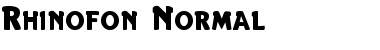 Download Rhinofon Font Download Rhinofon Font