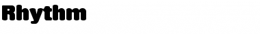 Download Rhythm Font Download Rhythm Font