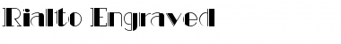 Download Rialto Engraved Font Download Rialto Engraved Font