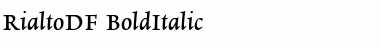 Download RialtoDF Font Download RialtoDF Font