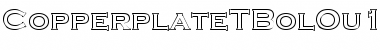 Download CopperplateTBolOu1 Font Download CopperplateTBolOu1 Font