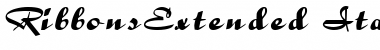 Download RibbonsExtended Font Download RibbonsExtended Font
