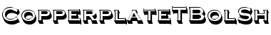 Download CopperplateTBolSh1 Font Download CopperplateTBolSh1 Font