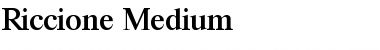 Download Riccione-Medium Font Download Riccione-Medium Font