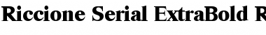 Download Riccione-Serial-ExtraBold Font Download Riccione-Serial-ExtraBold Font
